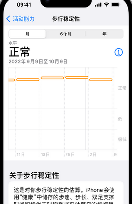 忻城iPhone手机维修如何在iPhone开启'步行稳定性通知'