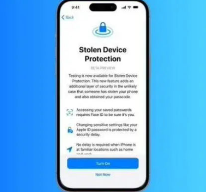 忻城苹果授权维修店分享被盗设备保护功能开启方法 