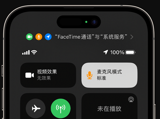 忻城苹果授权维修网点分享iPhone在通话时让你的声音更清晰 